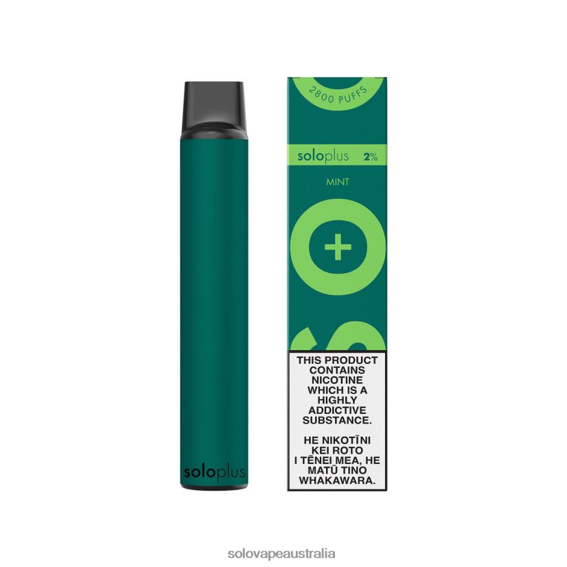 Mint Solo Plus Disposable Vape ZN6LB033 | Solo Vape Australia